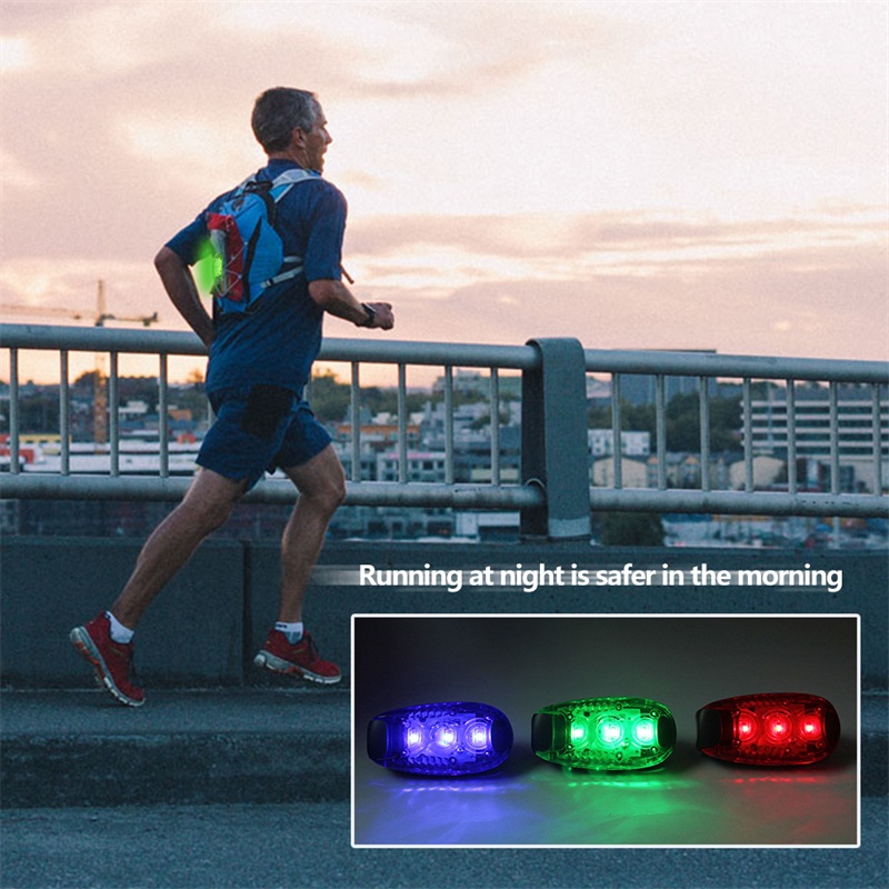 Tk 1pc Lampu Depan / Belakang Sepeda Anti Air Untuk Bersepeda Malam Hari