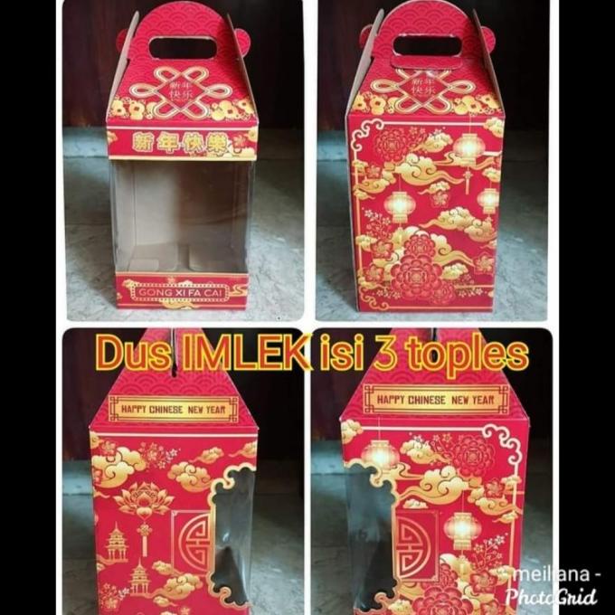 .........] Dus Box Kotak Toples Hampers Imlek CNY