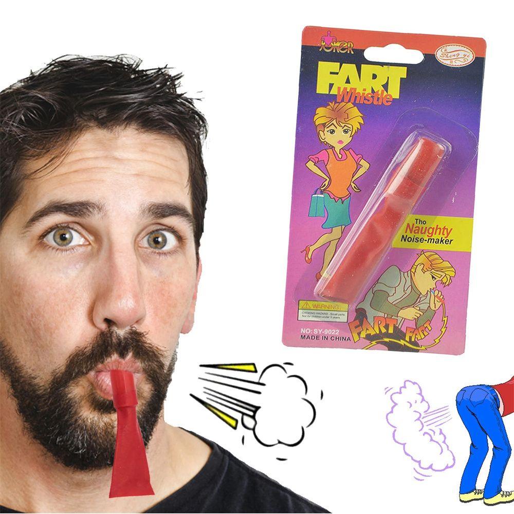 Lanfy Fart Whistle Tricky Toy Creative Joke Gags Novelty Toy Noise Suara Kentut Suara Mainan