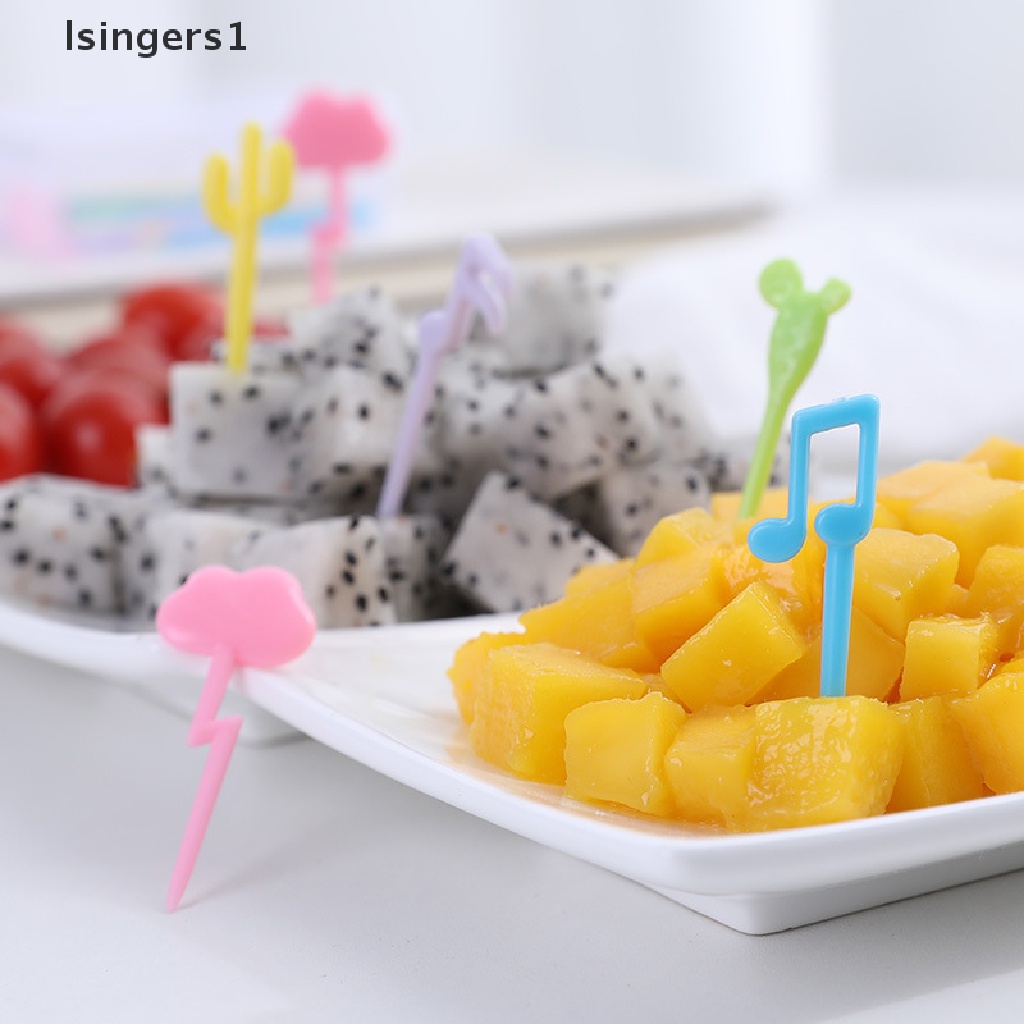 (lsingers1) Garpu Buah / Sayur / Bento Mini Untuk Anak