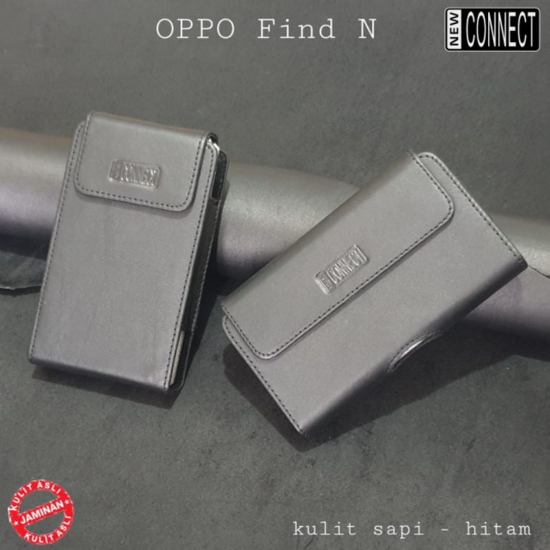 case oppo find n kulit asli