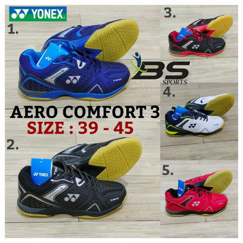 SEPATU BADMINTON YONEX AERO COMFORT 3 ORIGINAL 100%