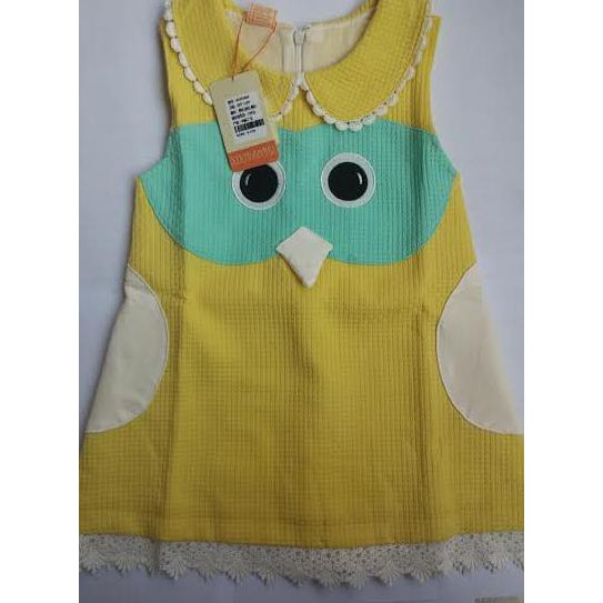 baju anak owl kuning
