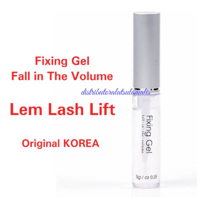 FIXING Gel fall in the volume / lem lash lift / lem keriting bulumata