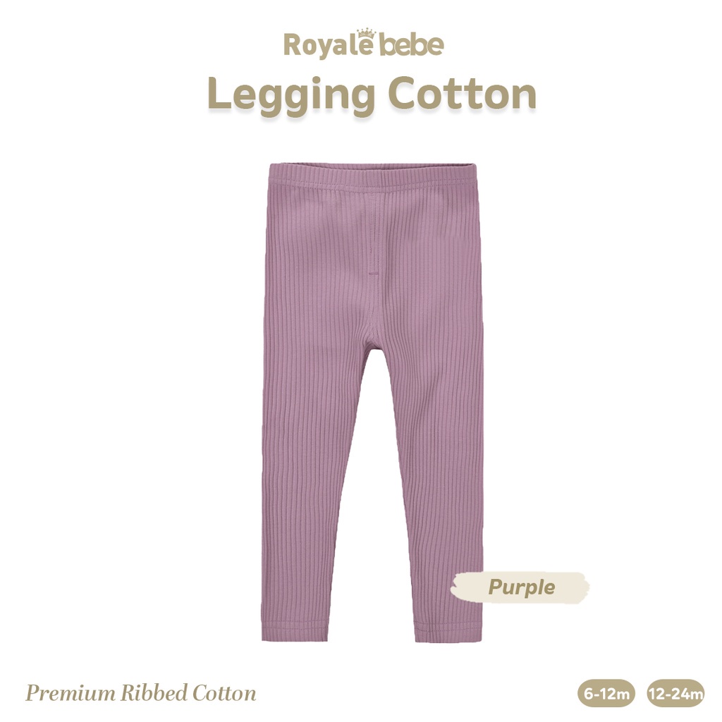 Royale Bebe Cotton Legging Buka Kaki Legging Bayi