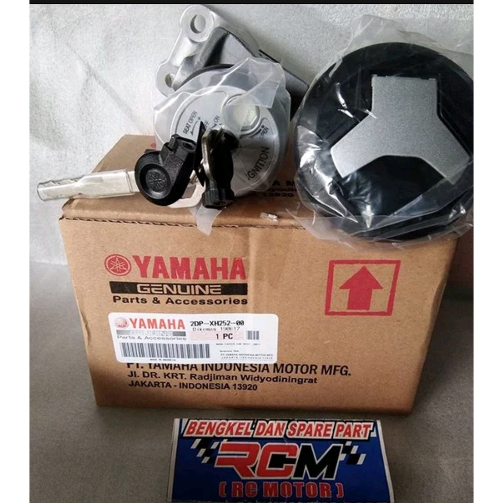 KUNCI KONTAK SET MAIN SWITCH COMP NMAX N-MAX N MAX 155 NMAX155 N-MAX155 ORI ORIGINAL YAMAHA YGP ASLI 2DP-XH252-00