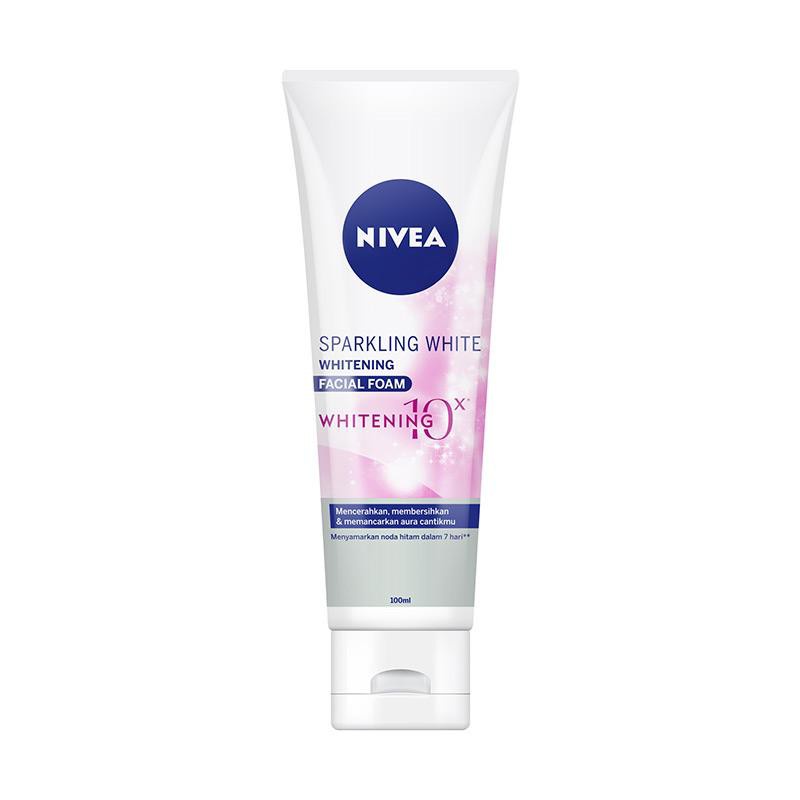 Nivea Sparkling Facial Foam 50 ml / Sabun Cuci Muka Nivea Sparkling