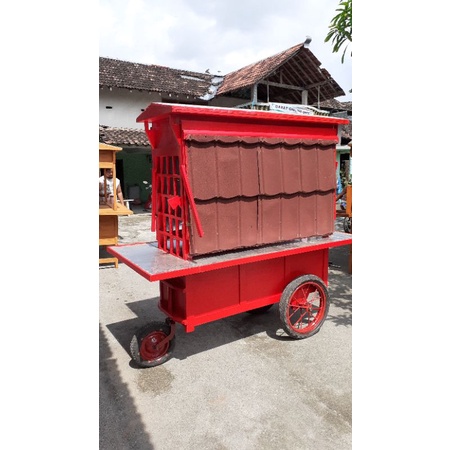 Gerobak takoyaki / gerobak makanan korea / rombong takoyaki kekinian