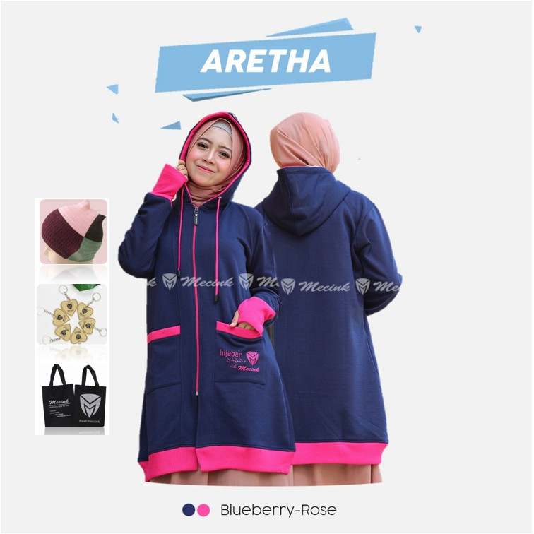 ORIGINAL Mecink Aretha Blueberry Rose