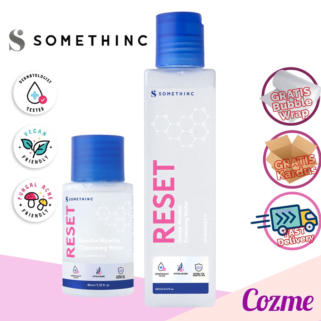 SOMETHINC Reset Gentle Micellar Cleansing Water