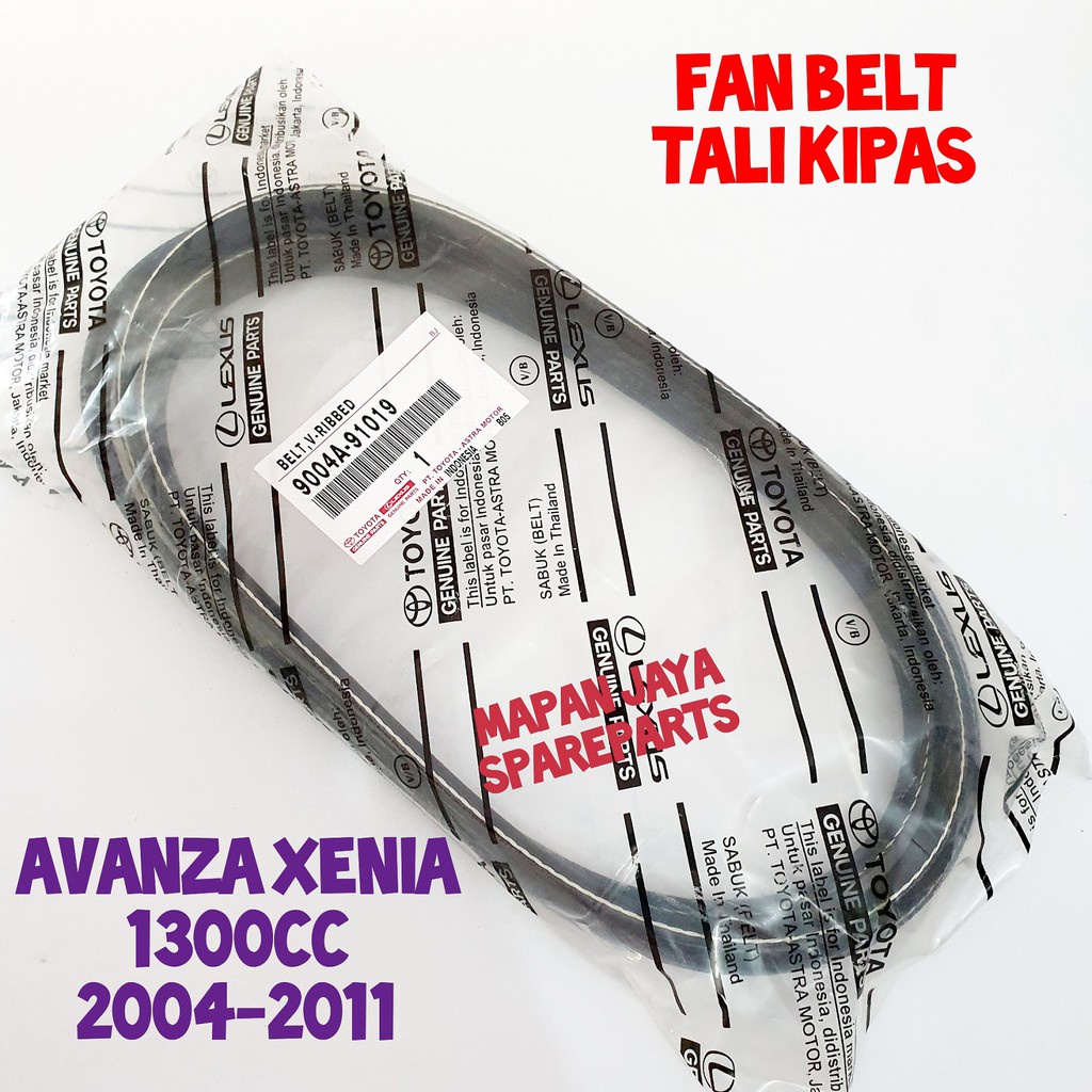 FANBELT ORIGINAL - FAN BELT AVANZA / XENIA 1300CC 2004 2011 4PK1890