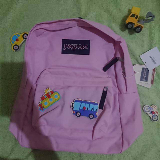 Tas bacpack JANSPORT original baby pink