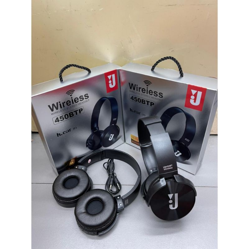 Headset Headphone Handsfree Bluetooth 450 ppt jbl