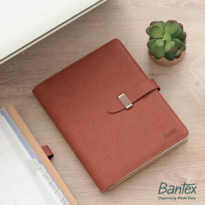 

Buku Agenda Planner Cover Kulit Merk Bantex 7491 - Hitam Kode 940