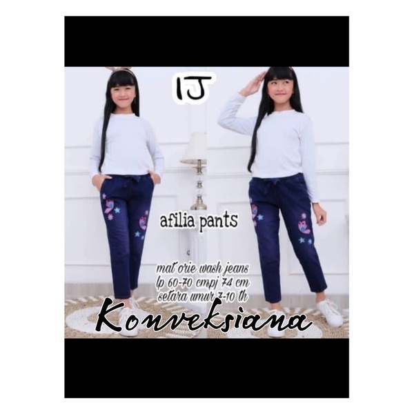 CELANA JEANS ANAK PEREMPUAN JEAN MURAH KOREA KEKINIAN SD 12th