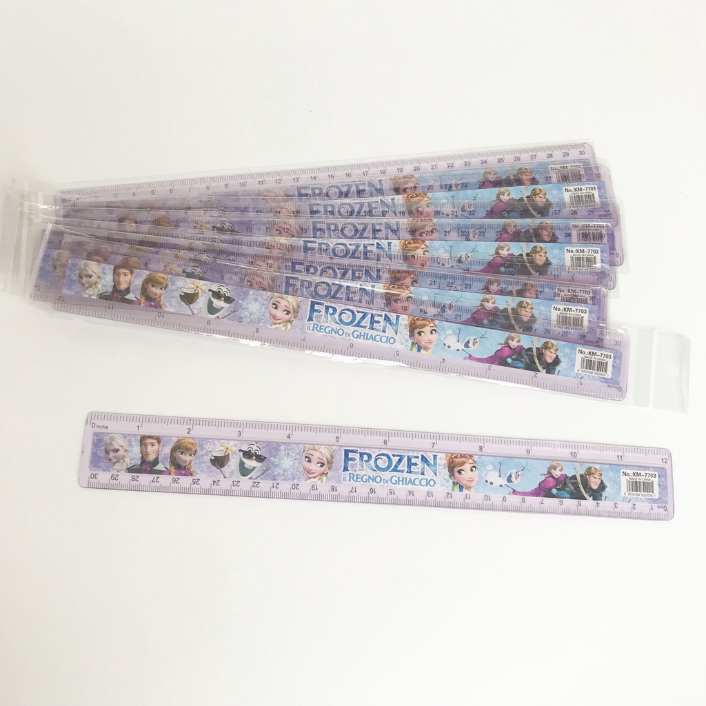 Penggaris 30 cm karakter / Garisan 30 cm / ruler 30 cm karkater / mistar 30 cm