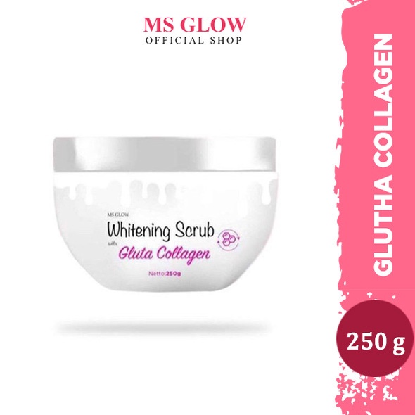 MS Glow Gluta Whitening Body Scrub - 1 Item