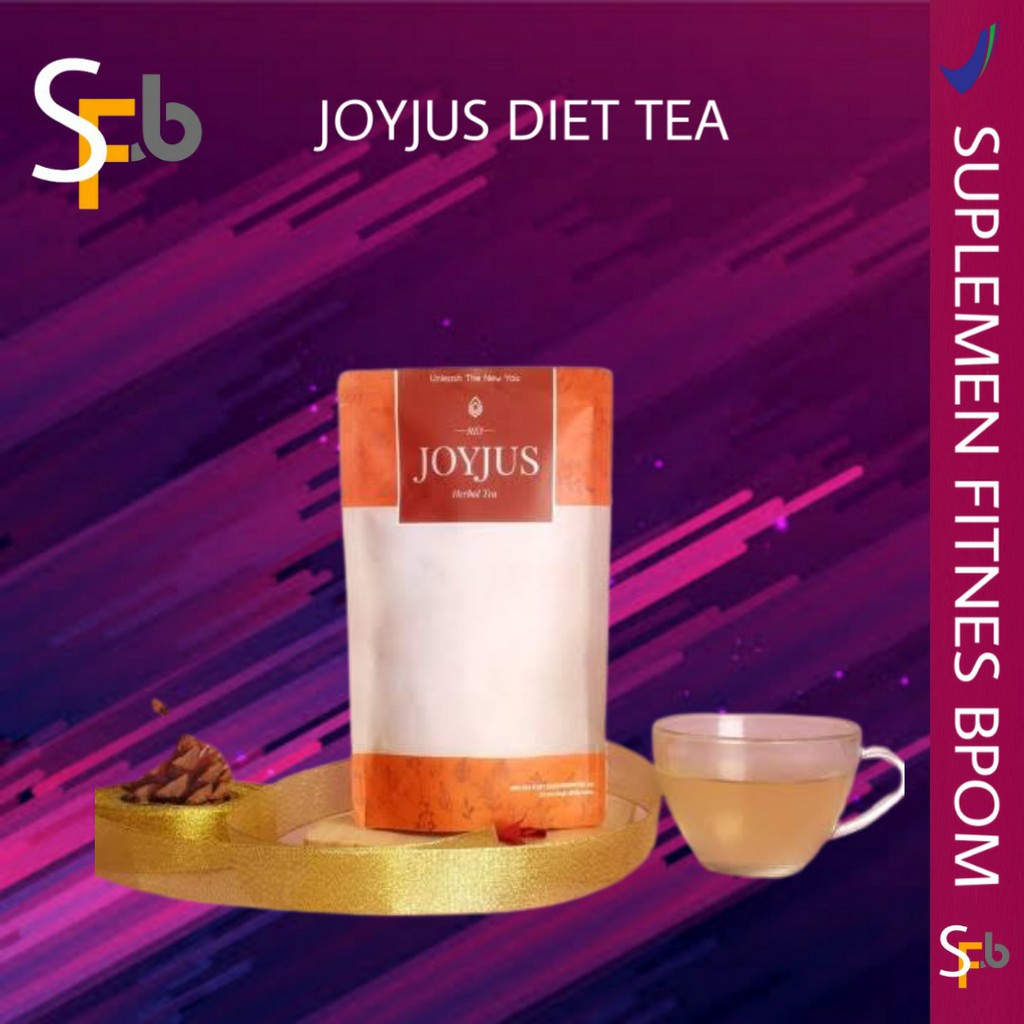 Joyjus Slim Beauty Tea isi 25 BPOM HALAL Joy Jus Teh Minuman Pelangsing Diet Makanan Detox