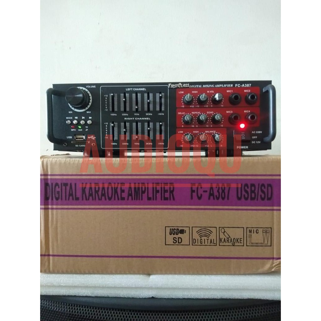 AMPLIFIER FIRSTCLASS FC A387FC-A387/FCA387 USB SD DIGITAL KARAUKE