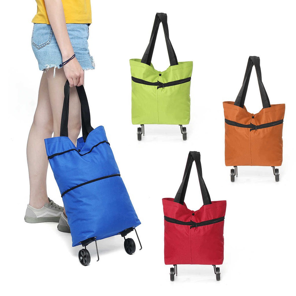 TAS BELANJA - TAS TROLI - TAS LIPAT - TAS TROLI BELANJA - TAS RODA - TAS WANITA - TAS MURAH -  SHOUL