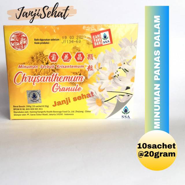 

Chrysanthemum Granule SSA isi 10sachet