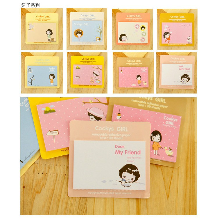 Cute Sticky Notes Lucu Karakter Kartun Note Mini Memo Paper Kertas Unik Murah-7