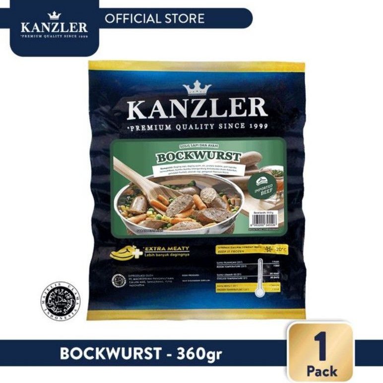 

KANZLER BOCKWURST 360GR