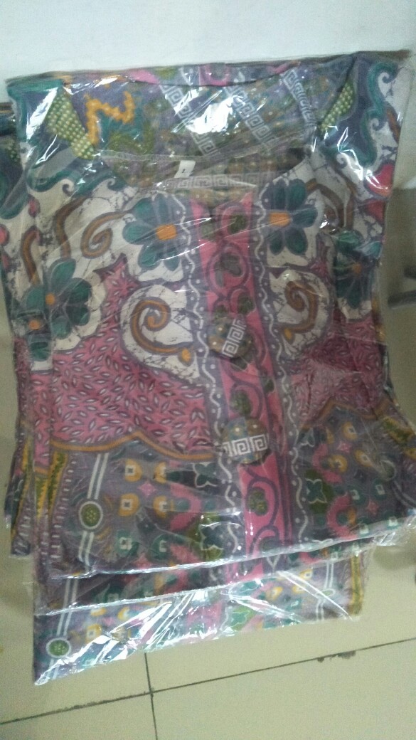 Tunik Atasan Batik Seragam Batik Solo Batik Pekalongan Baju Batik Wanita Td 035