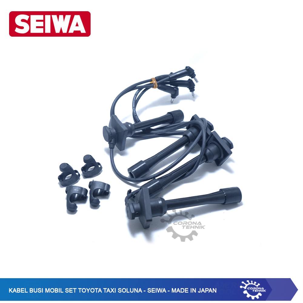 Seiwa  - Kabel Busi Mobil Set Toyota Taxi Soluna - Made in Japan