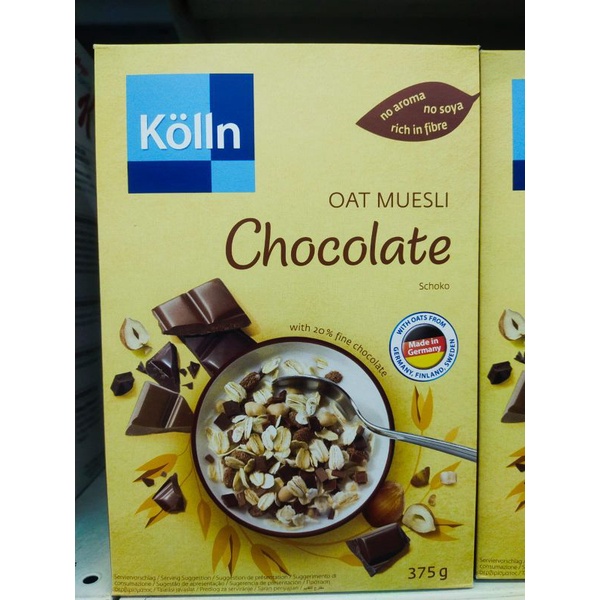 

Kolln oat crispies chocolate 375gr