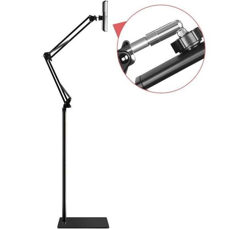 Dongchong Lazypod Smartphone Tablet Stand Bracket 360 Degree 140Cm