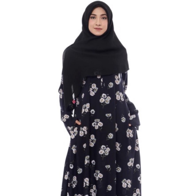 Diario Dress Homeydress Homedress Daily Gamis Rayon Viscose LD 110cm