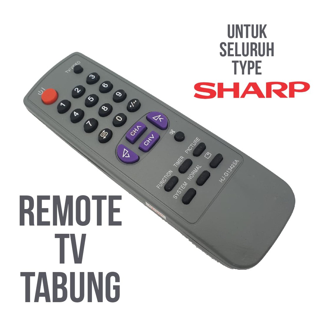 Remote TV Sharp LCD LED 3D dan Remote Tabung / Remote TV sharp LCD &amp; LED RM-L1847/ Remote TV Sharp A