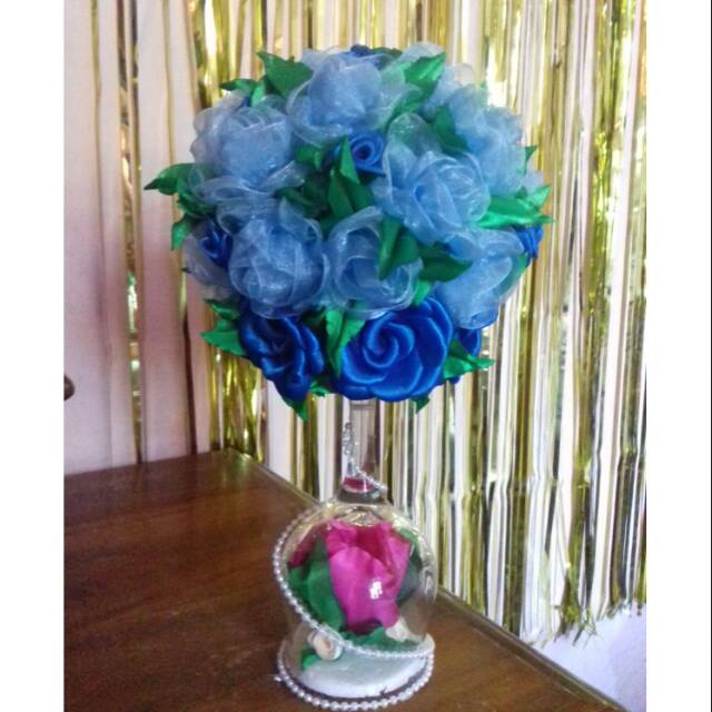 

Ballflower blue