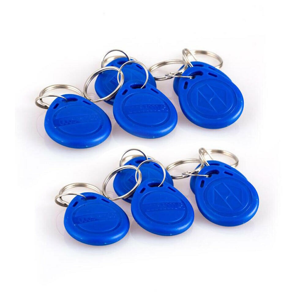 RFID 125KHz EM4100 TK4100 Proximity ID Token Tag Keyfob KeyChain Blue