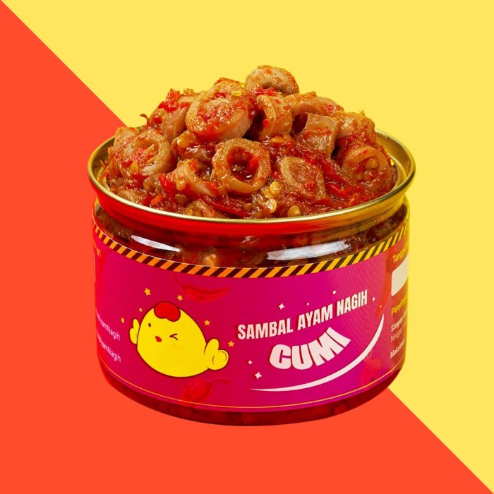 

Sambal Baby Cumi by Sambal Ayam Nagih - Toples 250gr