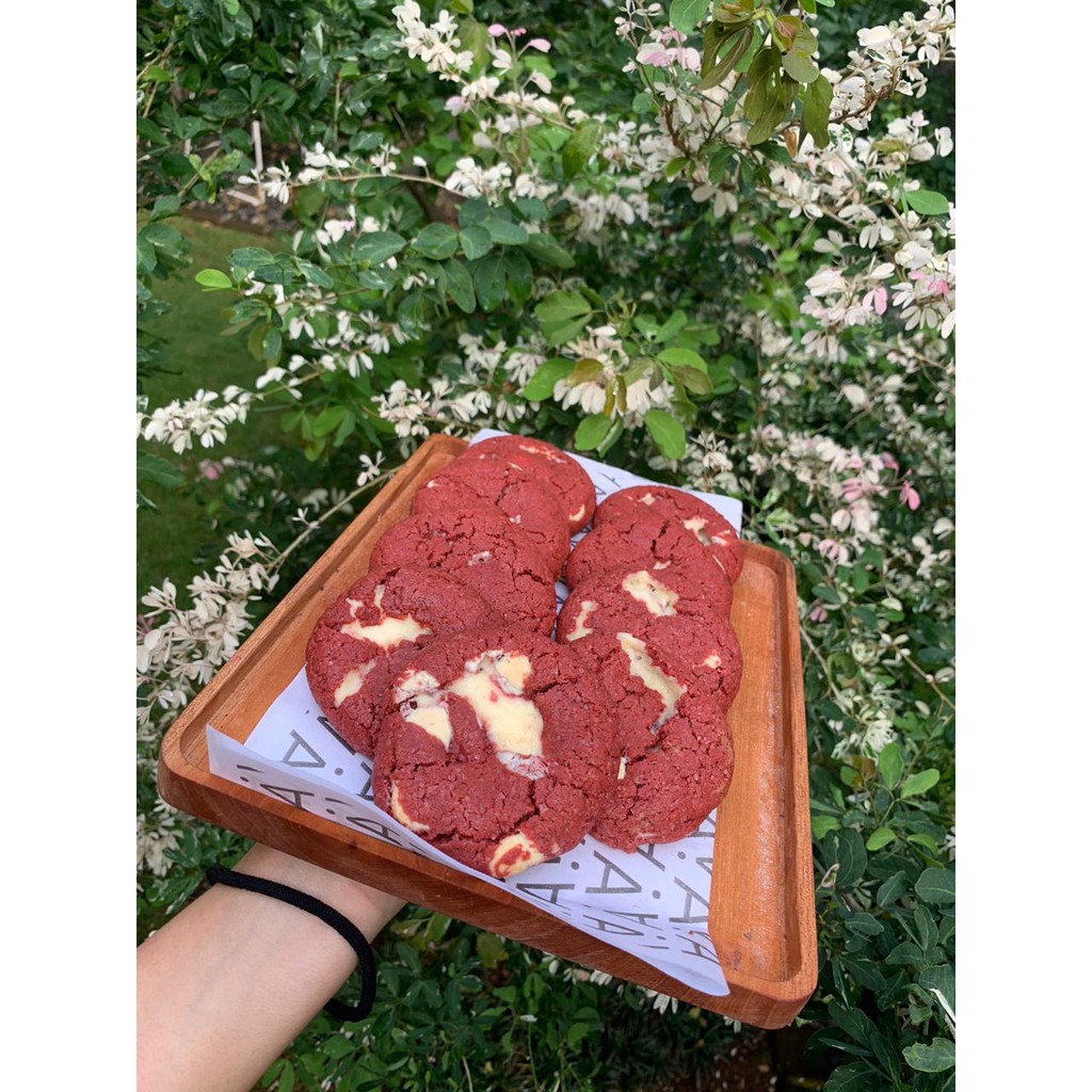 

Red Velvet Soft Cookies filling Cream Cheese