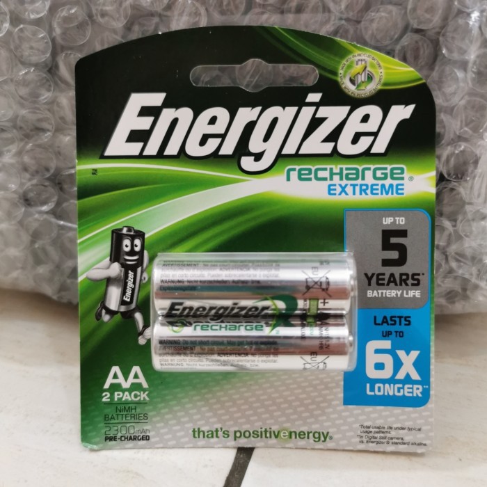 ENERGIZER RECHARGE EXTREME BATTERY / BATERAI SERBAGUNA AA ORIGINAL