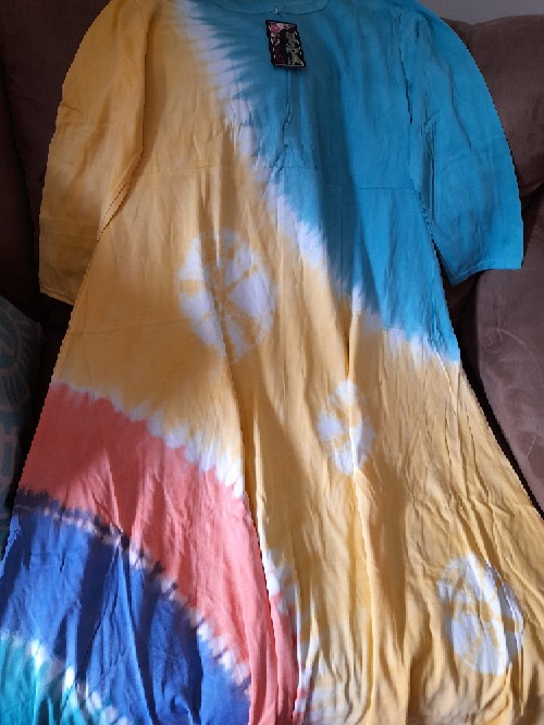 Gamis Kaos Pelangi Gitsya Ori Ziray Batik Jumbo Premium