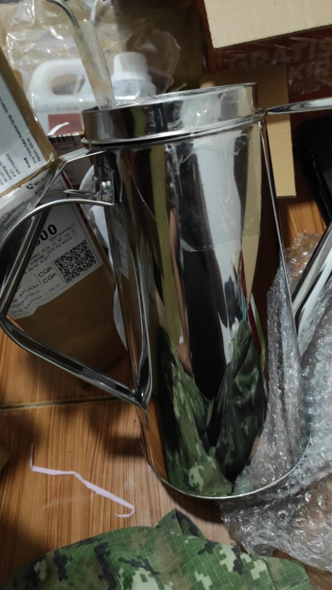 Teko Thai Tea Termurah / Teko Kopi Stenlis / Teko Teh Tarik Terbaru 24 Cm