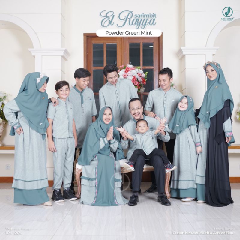 SARIMBIT EL RAYYA FAMILY SERIES Sarimbit El Rayya Family Series by @alwahijab⁣