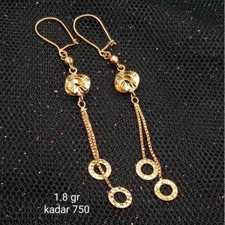 Anting Emas 17K - 1.8 gr Kadar 750 - 1445