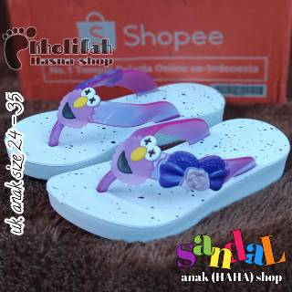  Sandal  anak perempuan 3 12thn jpt elmo  DULUX 236D Shopee 