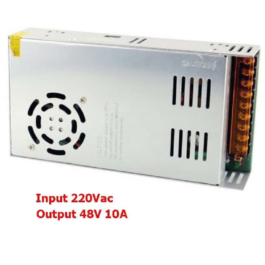 Power Supply Switching Adaptor Jaring 48V 10A PSU 48 Volt 10 Amper