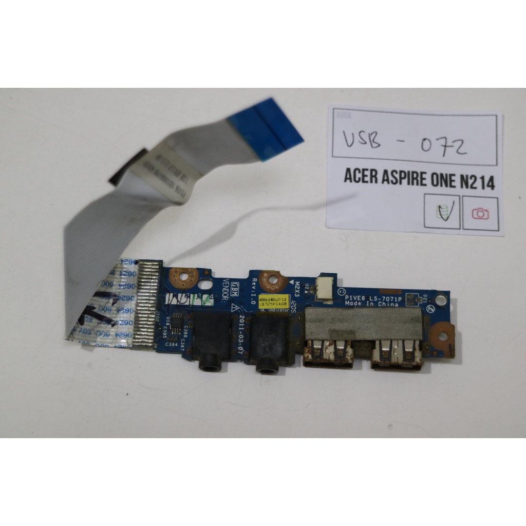 USB PORT ACER ASPIRE ONE N214 USB-072