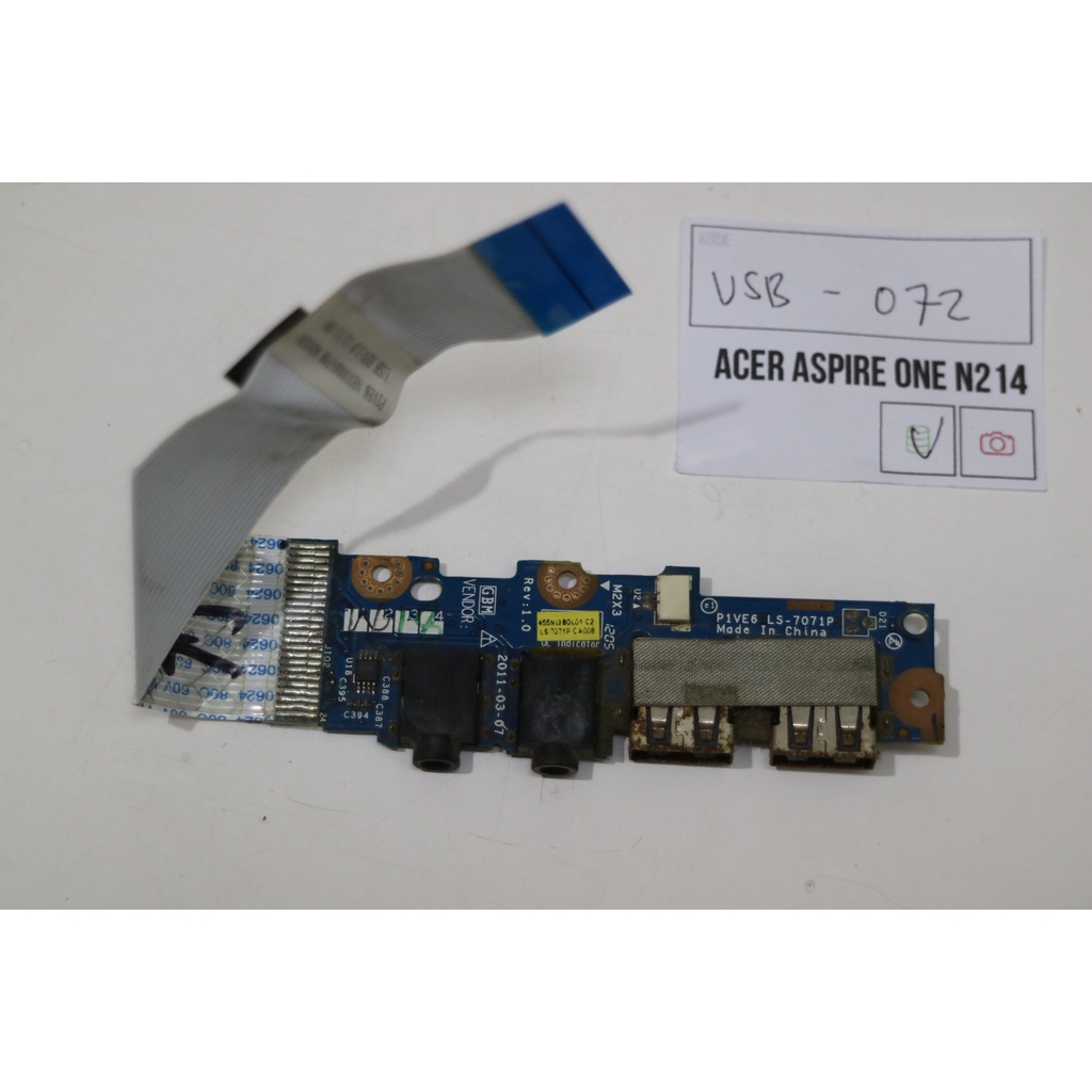 USB Port ACER ASPIRE ONE N214 USB-072