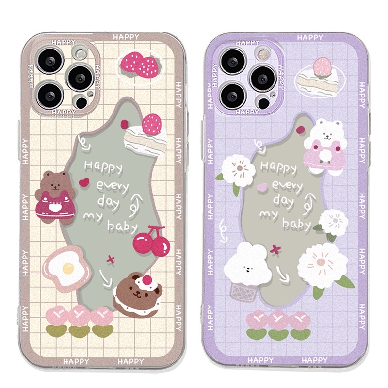 CASE MOTIF STRAWBERRY CHERRY FOR ALL TYPE SAMSUNG A10 A03 A03 CORE A03S A02S J2 PRIME A32 4G A13 4G - UA