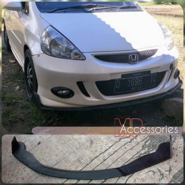 Lips Winglet Sayap Bumper Bemper Honda Jazz GD3 fit idsi vtec
