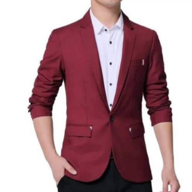 Blazer pria/ blazer kantor/ blazer santai