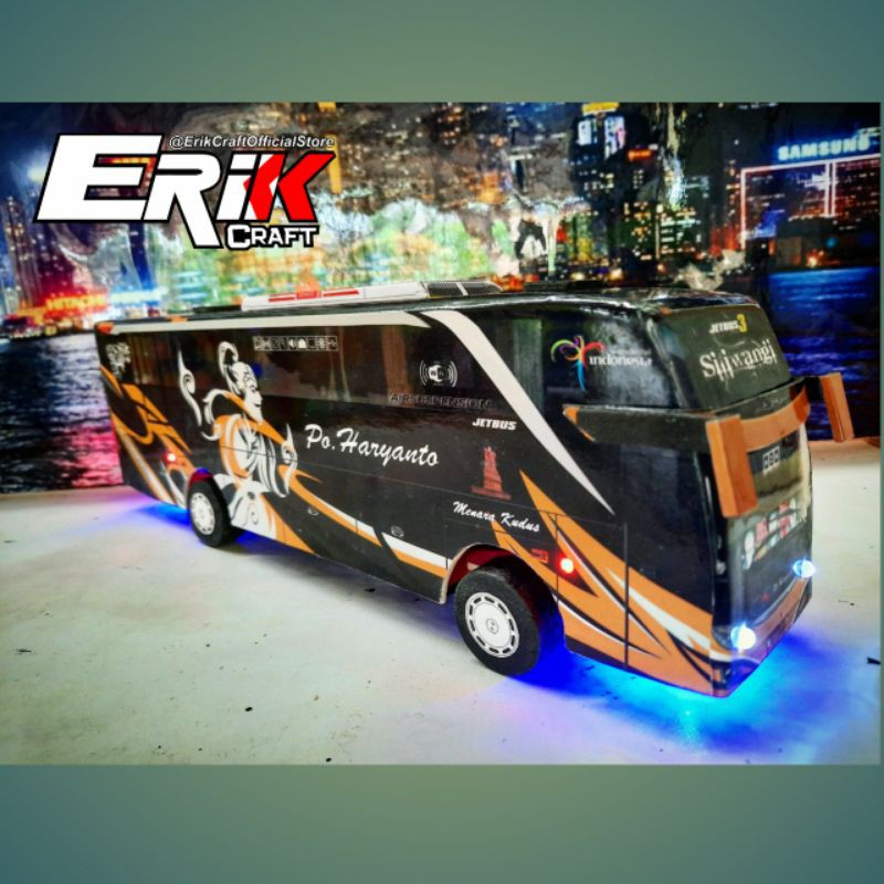 Miniatur Bus Miniatur Bis po haryanto Siliwangi